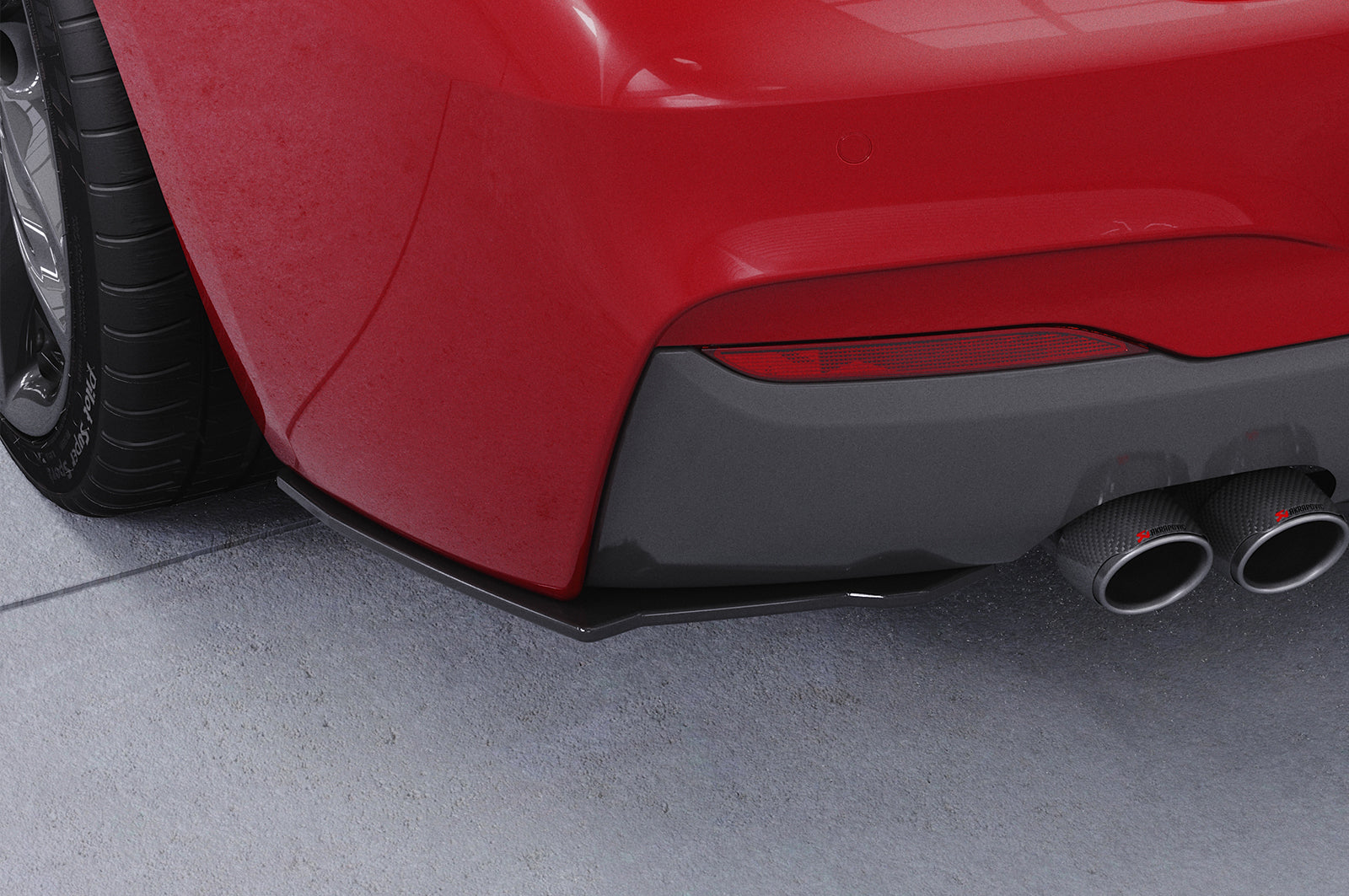 Racing Diffusor | Heckansatz für BMW 2er F22/F23 M-Paket HA372