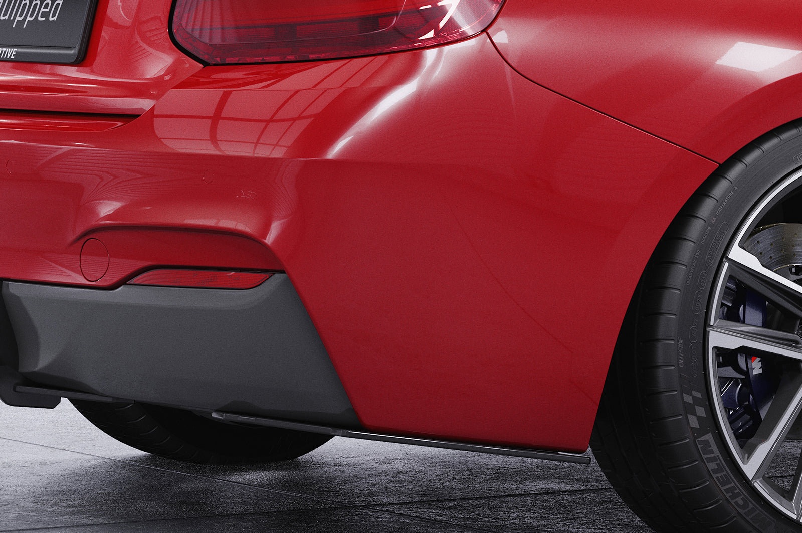 Racing Diffusor | Heckansatz für BMW 2er F22/F23 M-Paket HA372