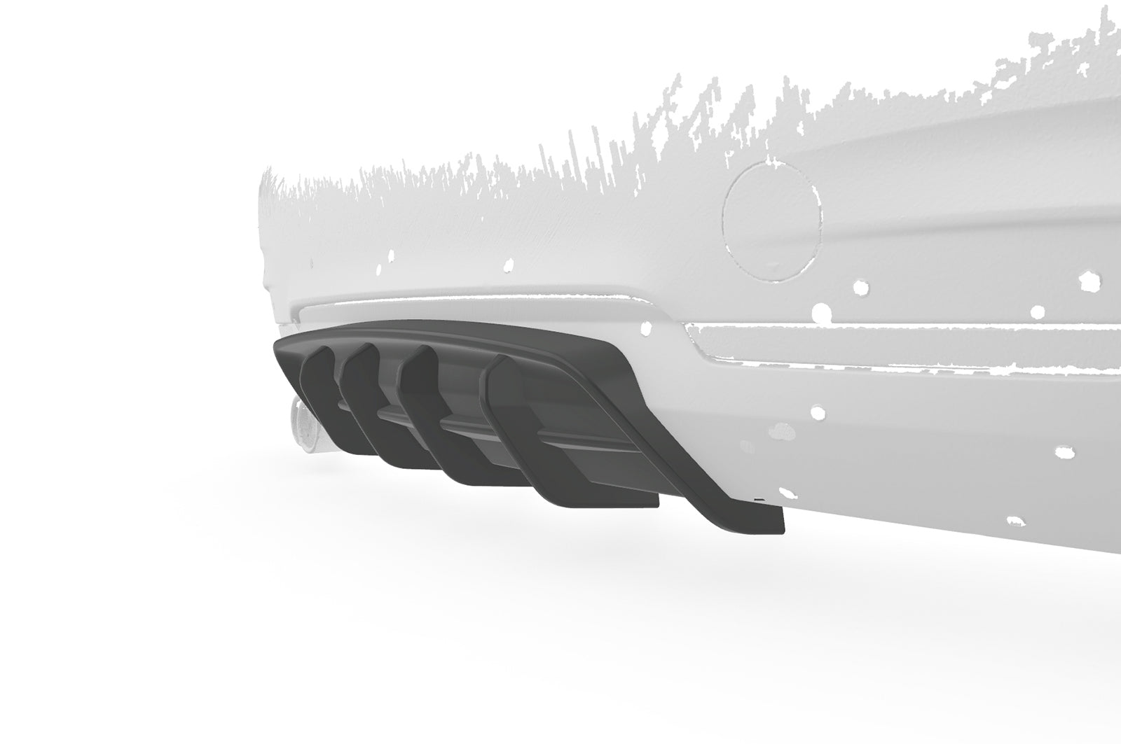 Diffusor | Heckansatz mit ABE für BMW 4er F32 / F33 / F36 HA428