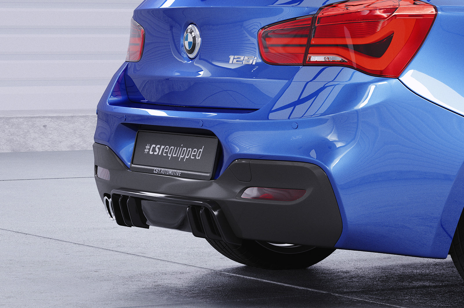 Diffusor | Heckansatz mit ABE für BMW 1er F20 / F21 M-Paket HA432