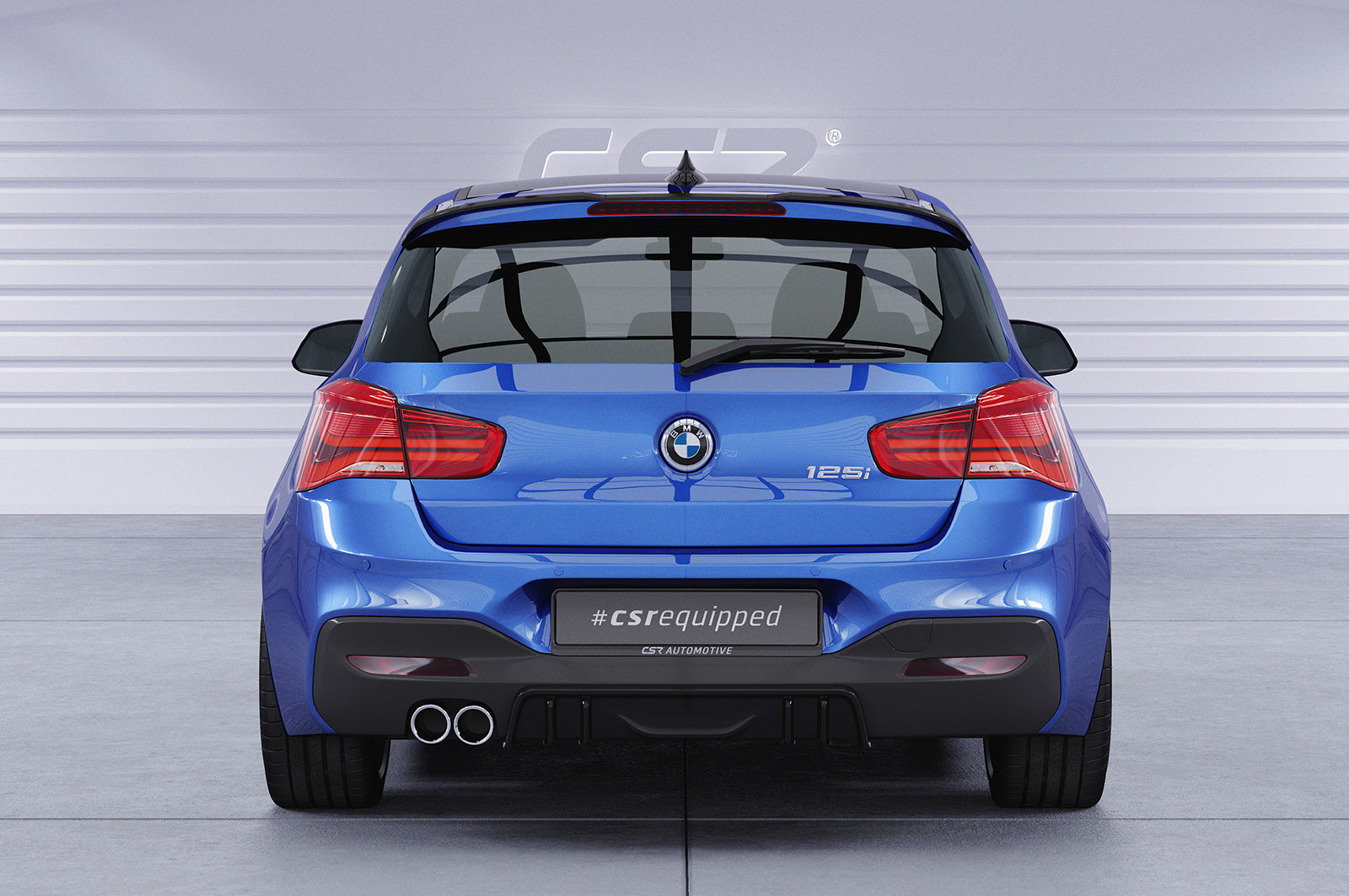 Diffusor | Heckansatz mit ABE für BMW 1er F20 / F21 M-Paket HA432