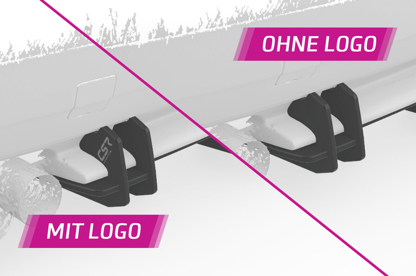 Racing Diffusor | Heckansatz für BMW 3er E36 M-Paket HA438