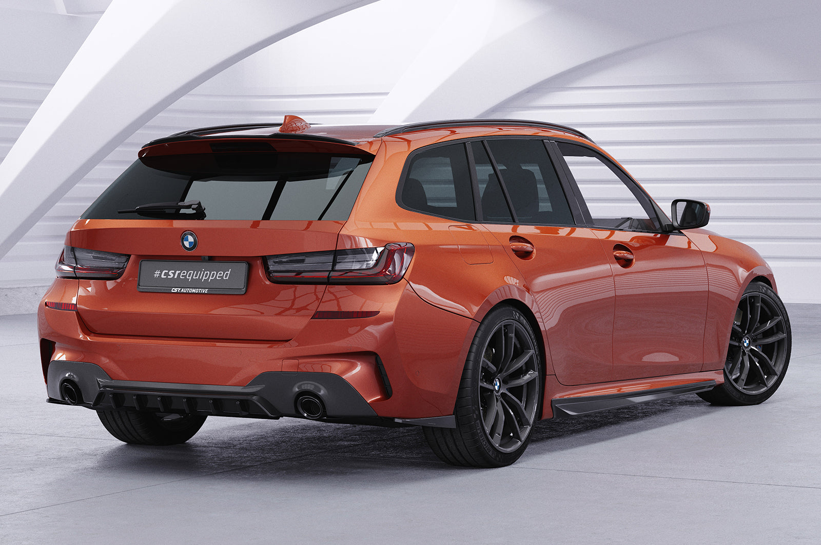 Diffusor | Heckansatz mit ABE für BMW 3er G20/G21 M-Paket HA482