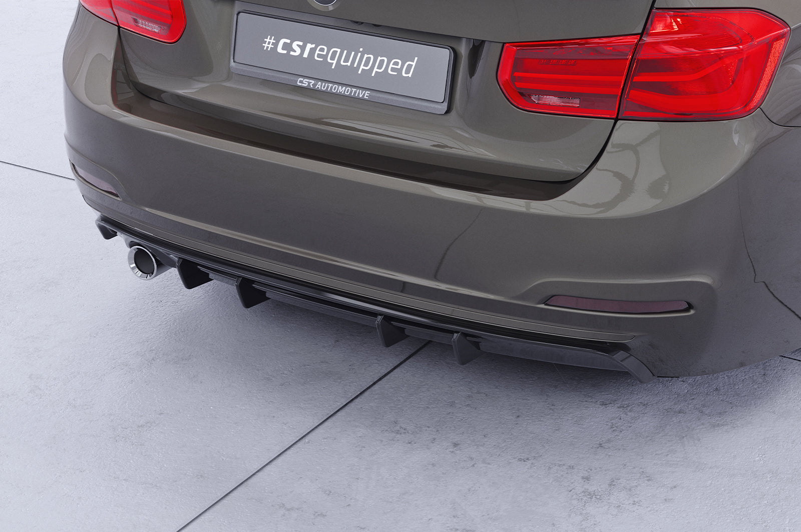 Diffusor | Heckansatz mit ABE für BMW 3er F30 Limousine HA485