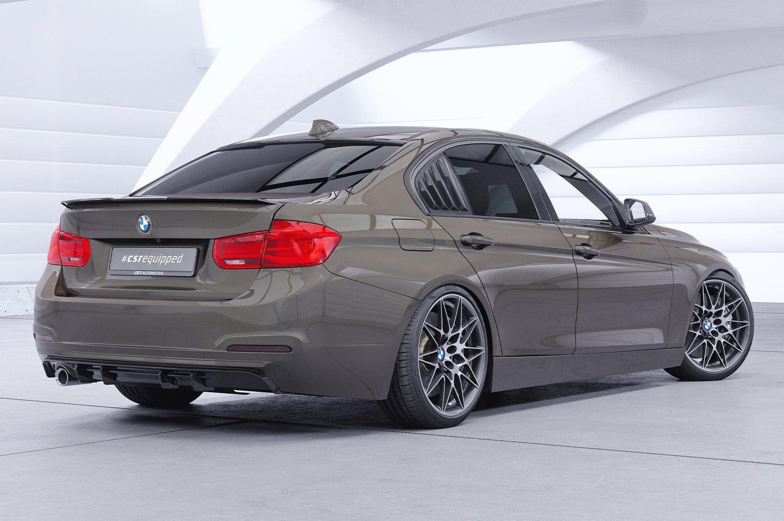 Diffusor | Heckansatz mit ABE für BMW 3er F30 Limousine HA485