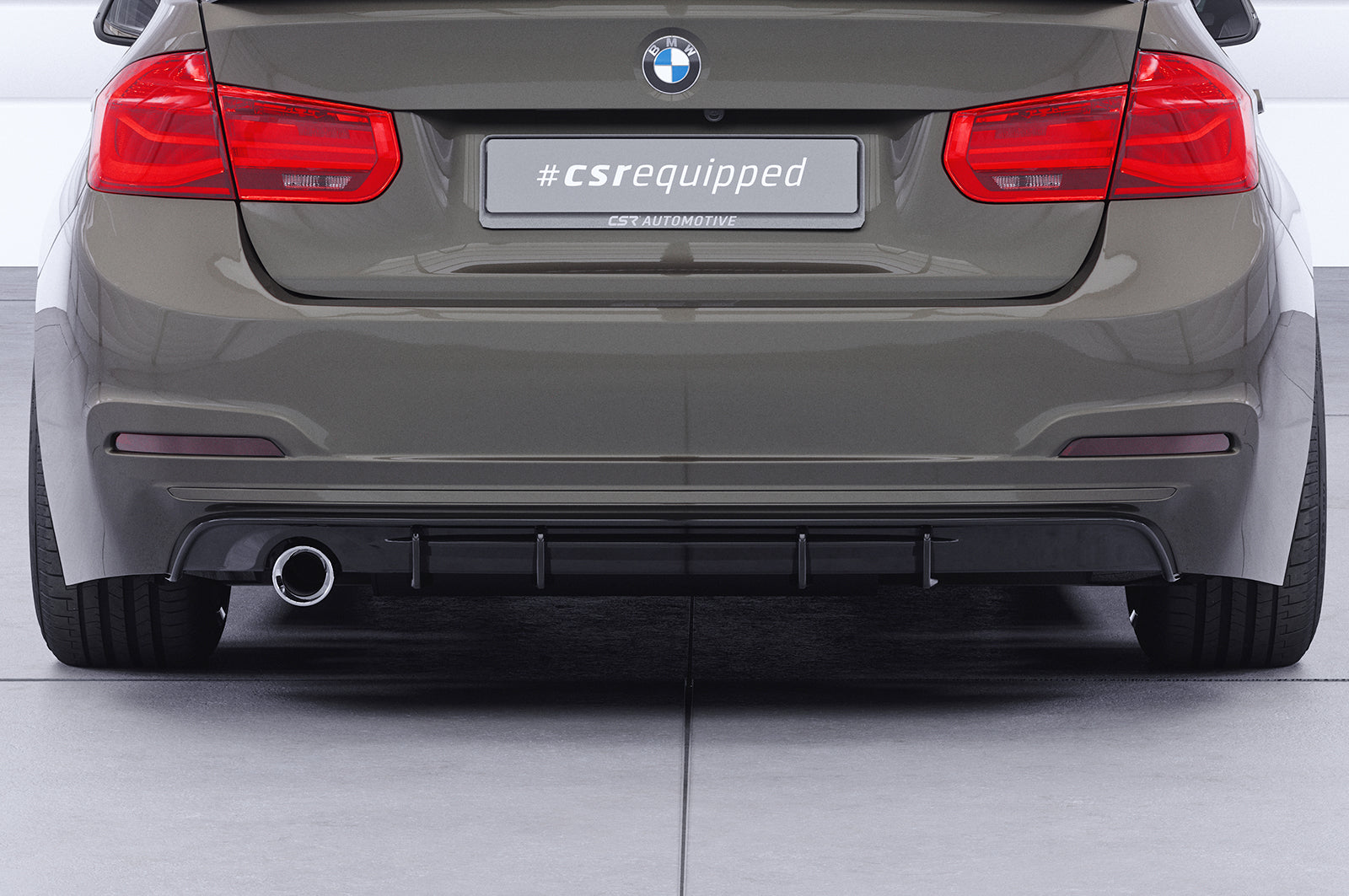 Diffusor | Heckansatz mit ABE für BMW 3er F30 Limousine HA485