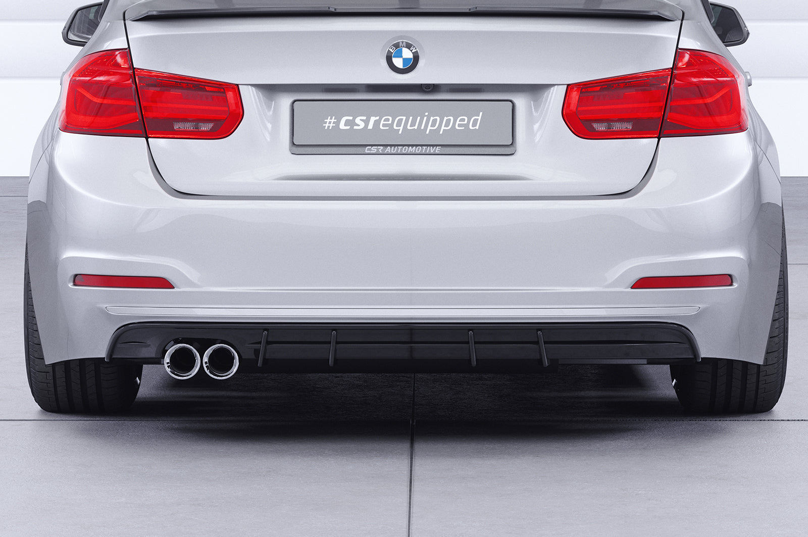 Diffusor | Heckansatz mit ABE für BMW 3er F30 Limousine HA491