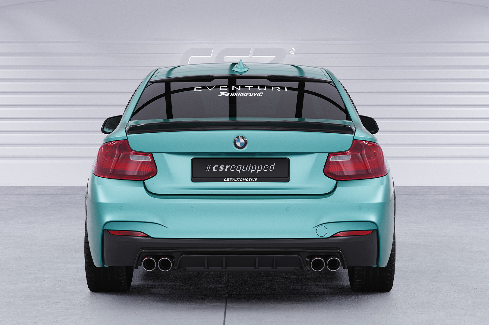 Heckspoiler | Heckflügel mit ABE für BMW 2er F22 HF006