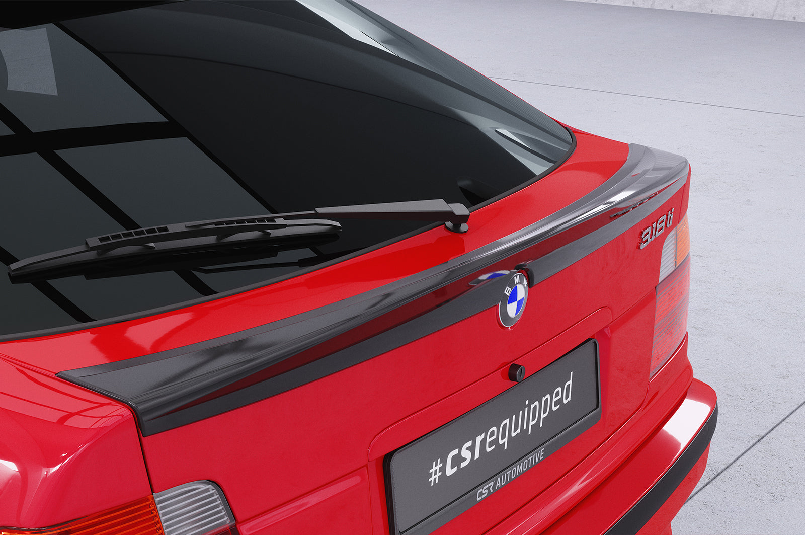 Heckspoiler | Heckflügel mit ABE für BMW 3er E36 Compact HF090