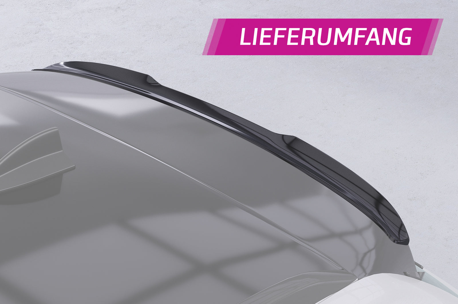 Heckspoiler | Heckflügel mit ABE für BMW 3er E91 Touring HF113