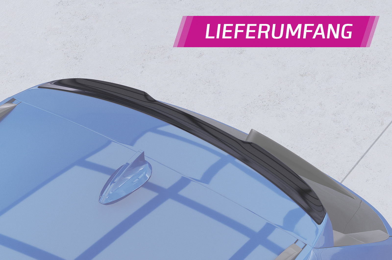Heckspoiler | Heckflügel mit ABE für BMW 3er F31 Touring HF192