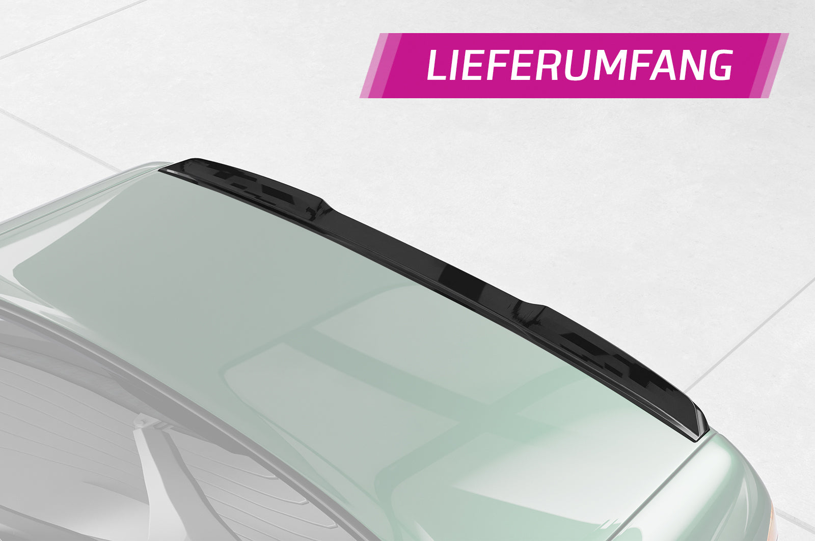 Heckspoiler | Heckflügel mit ABE für BMW 7er E38 Limousine HF257