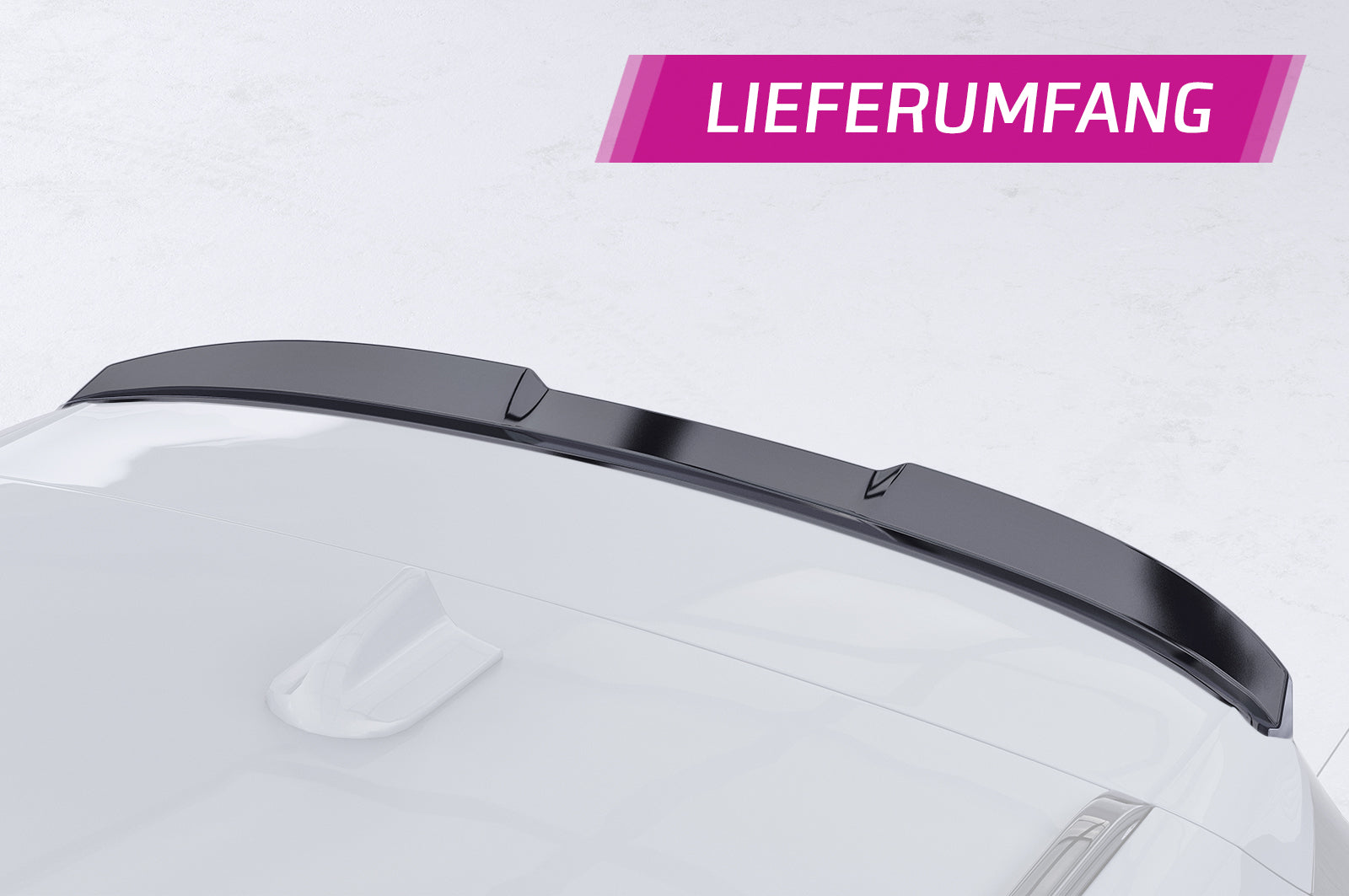 Heckspoiler | Heckflügel mit ABE für BMW X1 F48 HF260