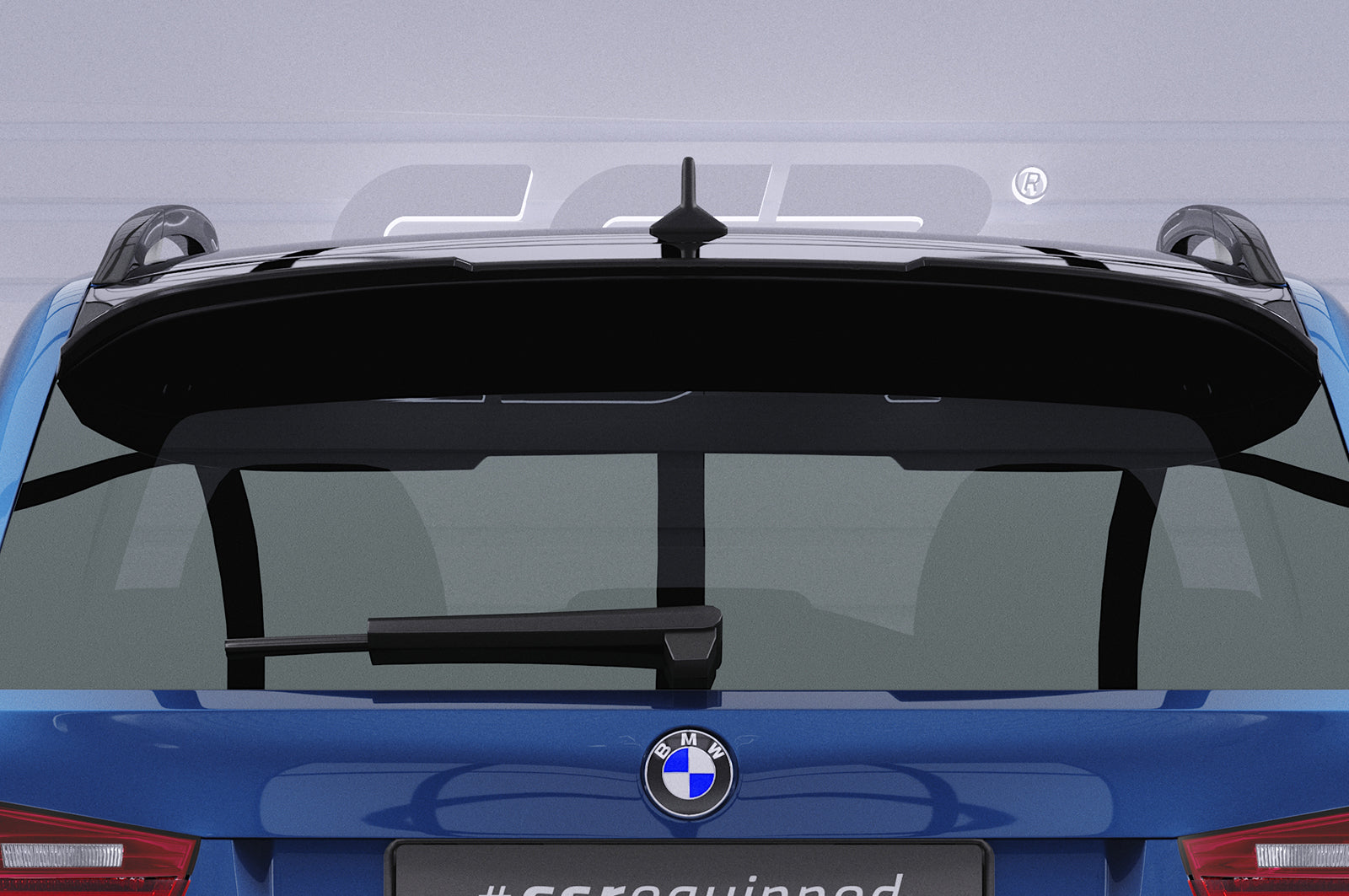 Heckspoiler | Heckflügel mit ABE für BMW 3er E91 HF667