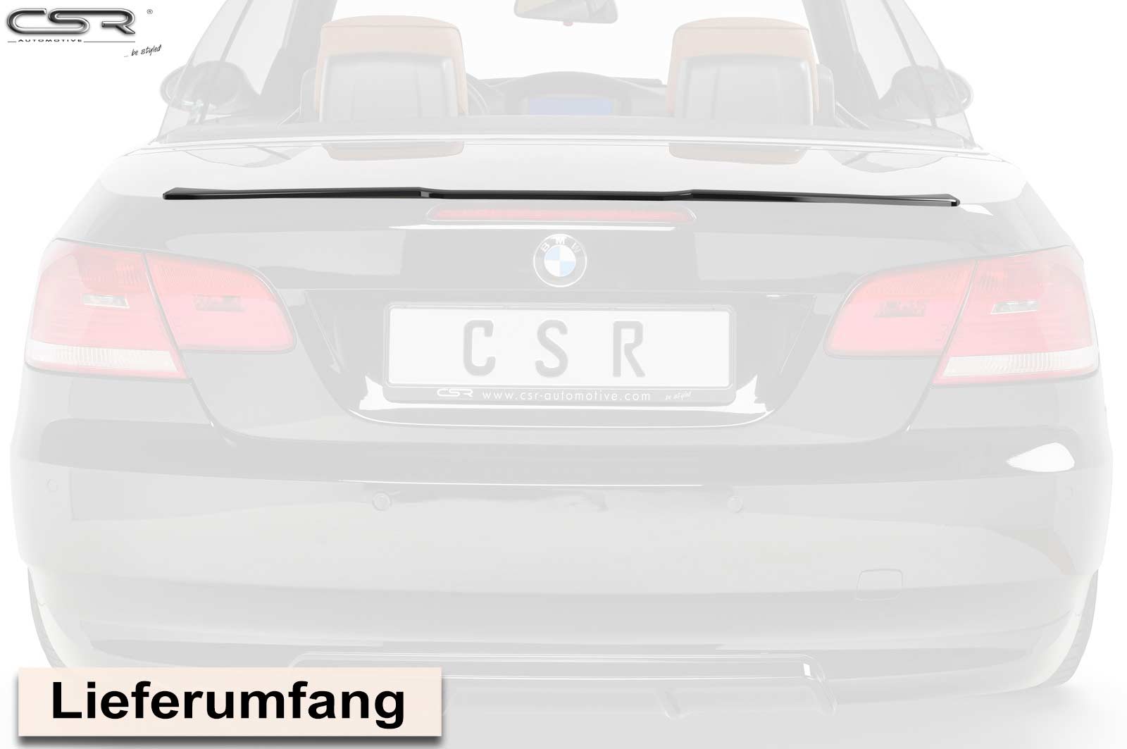 Heckspoiler | Heckflügel mit ABE für BMW 3er E93 Cabrio HF726