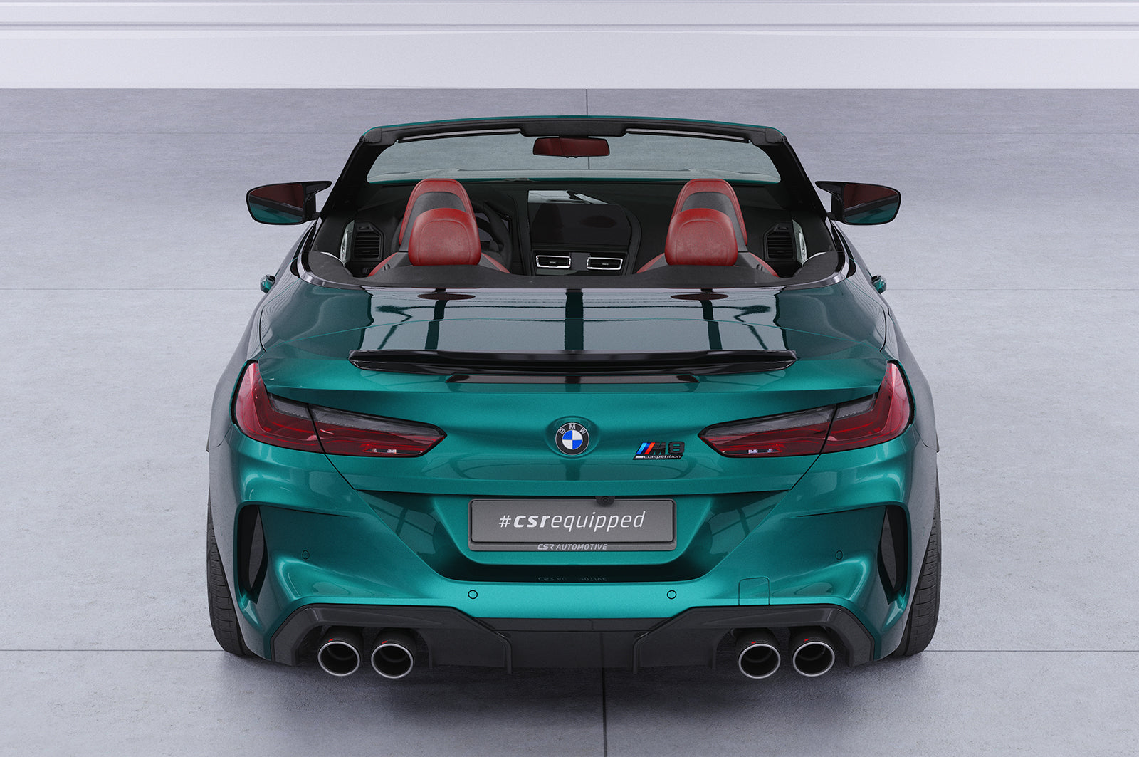 Heckspoiler | Heckflügel mit ABE für BMW 8er / M8 G14 / F91 Cabrio HF767-S