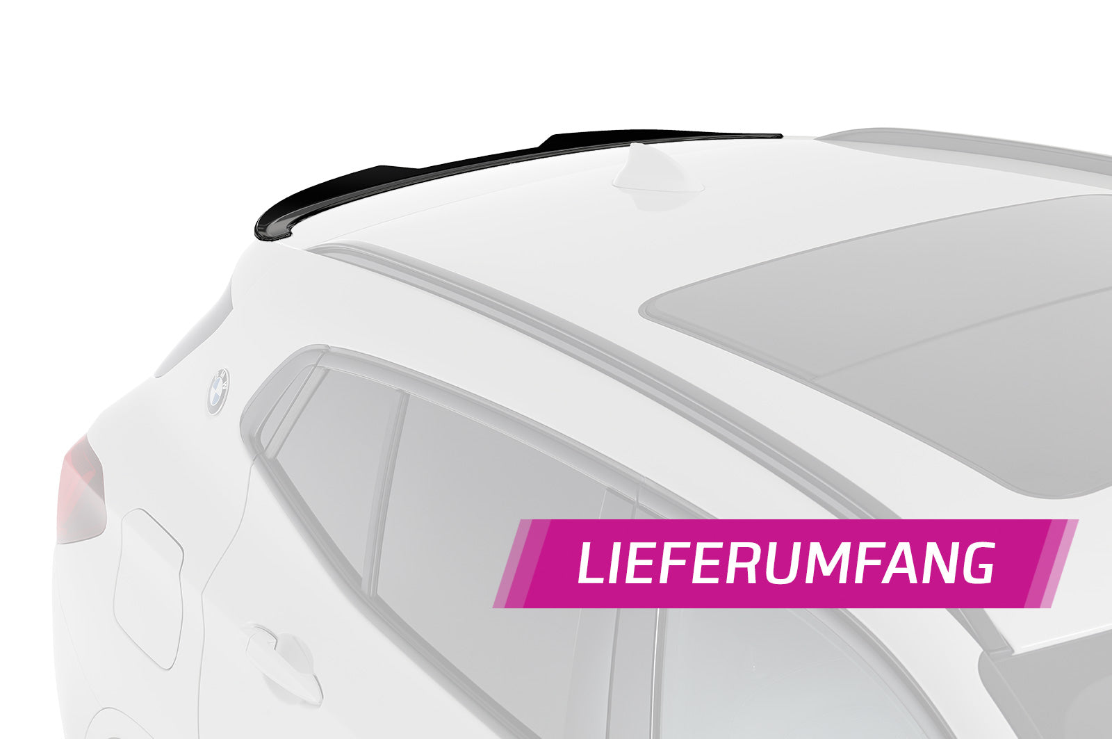 Heckspoiler | Heckflügel mit ABE für BMW X2 F39 HF847