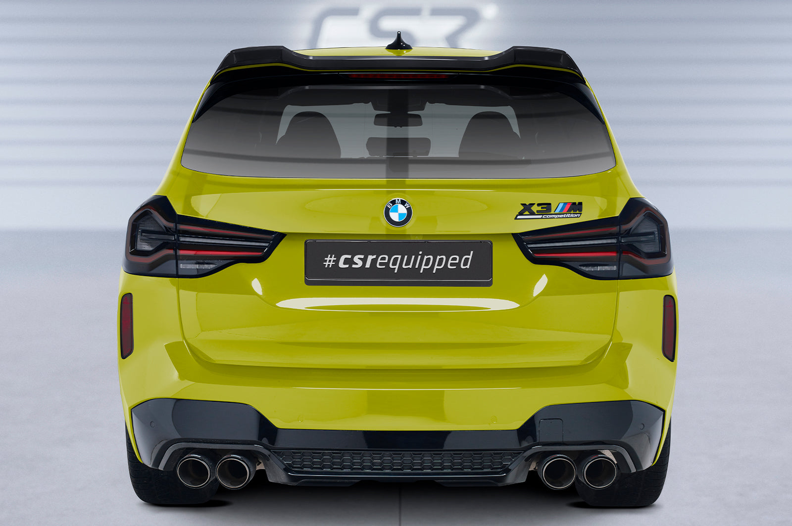 Heckspoiler | Heckflügel mit ABE für BMW X3 F97 M Competition HF948