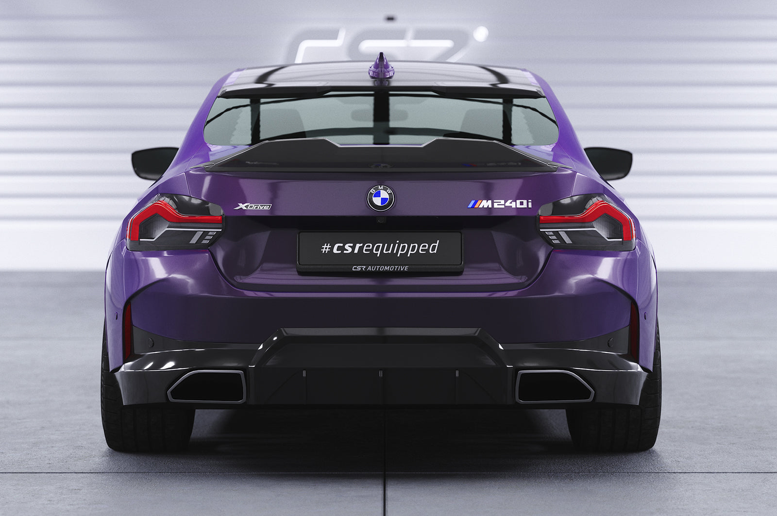 Heckspoiler | Heckflügel mit ABE für BMW 2er G42 HF970
