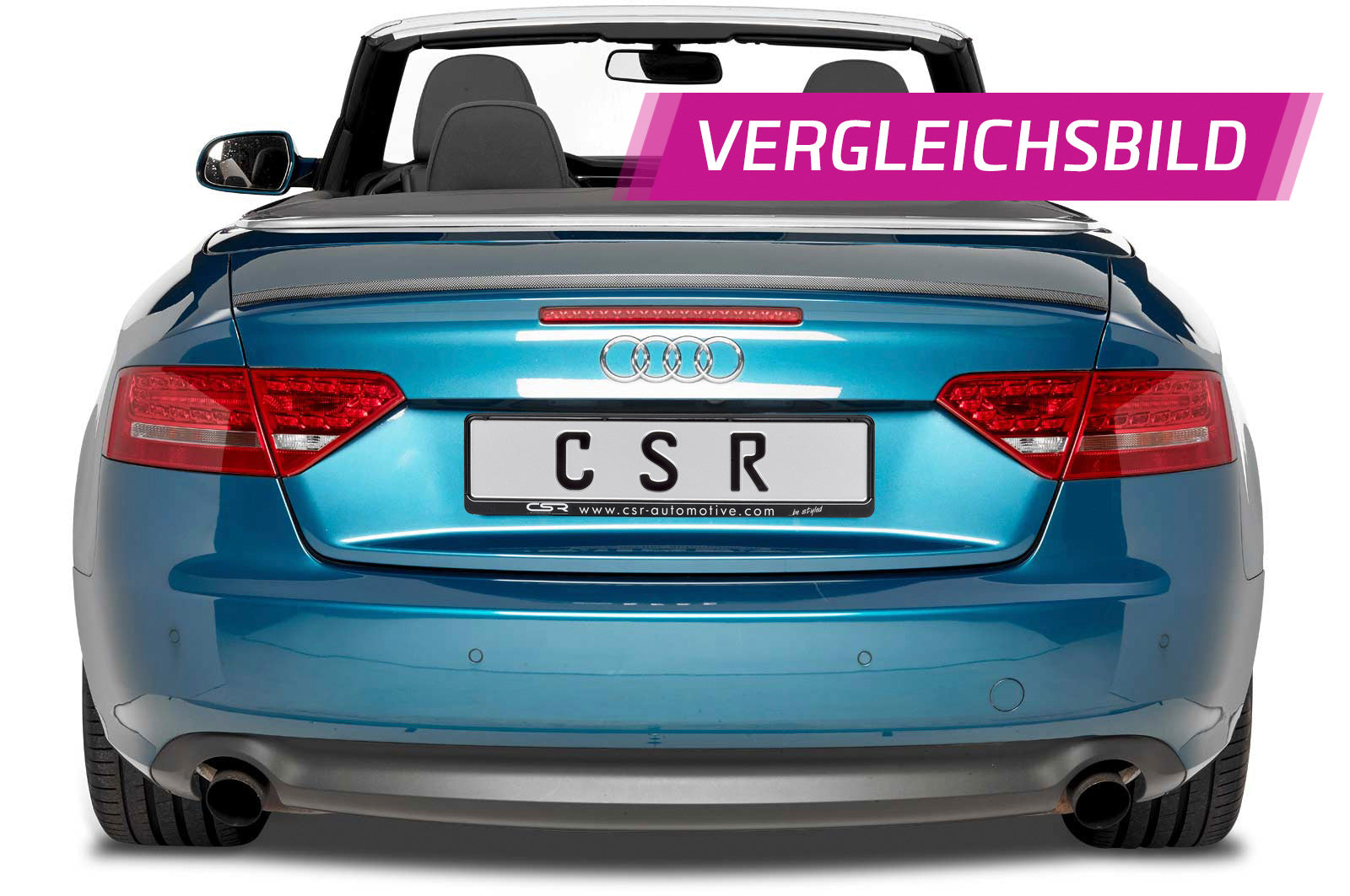 Hecklippe Carbon-Look für BMW E36 3er Coupe HL010-C