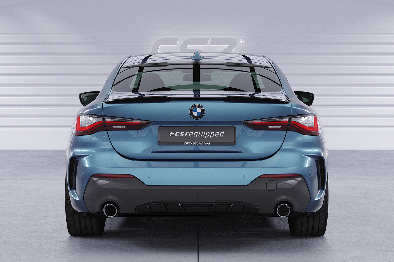 Heckscheibenblende mit ABE für BMW 4er G22 / G82 Coupe HSB080