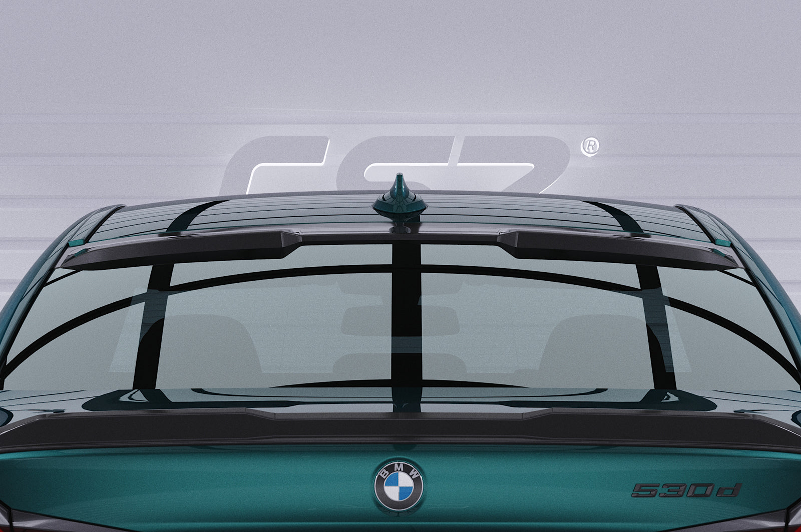Heckscheibenblende mit ABE für BMW 5er G30 Limousine HSB101