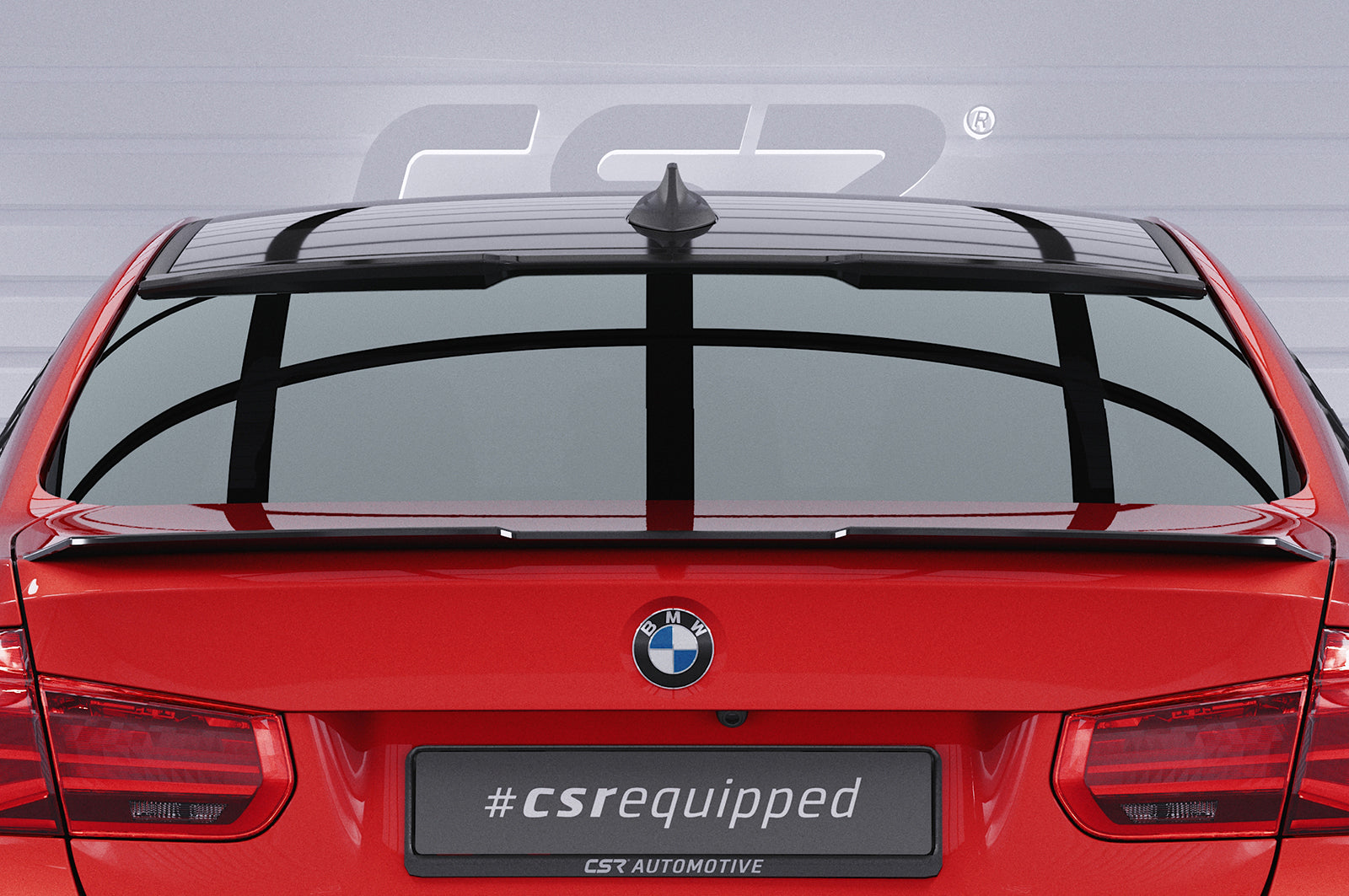 Heckscheibenblende mit ABE für BMW 3er F30 / M3 F80 Limousine HSB125