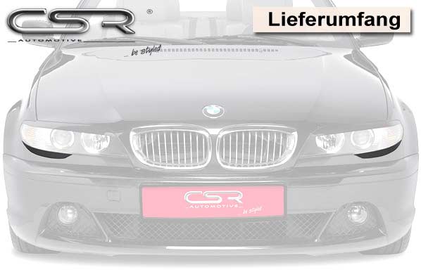 Scheinwerferblenden für BMW 3er E46 SB213