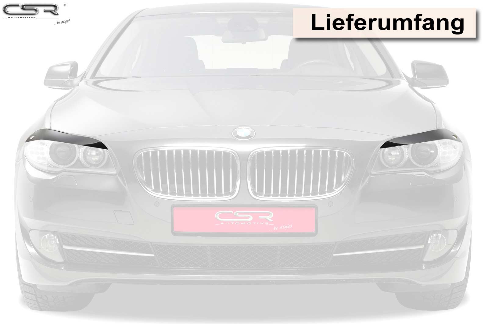 Scheinwerferblenden für BMW 5er F10 SB239