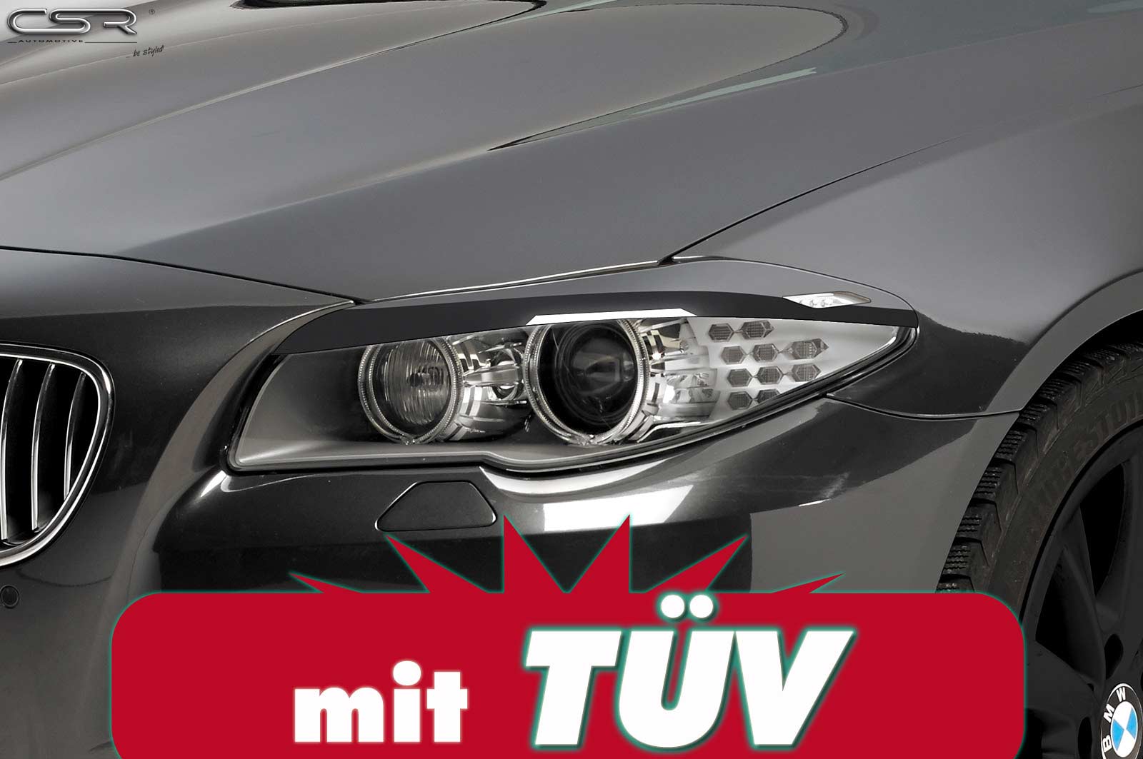 Scheinwerferblenden für BMW 5er F10 SB239