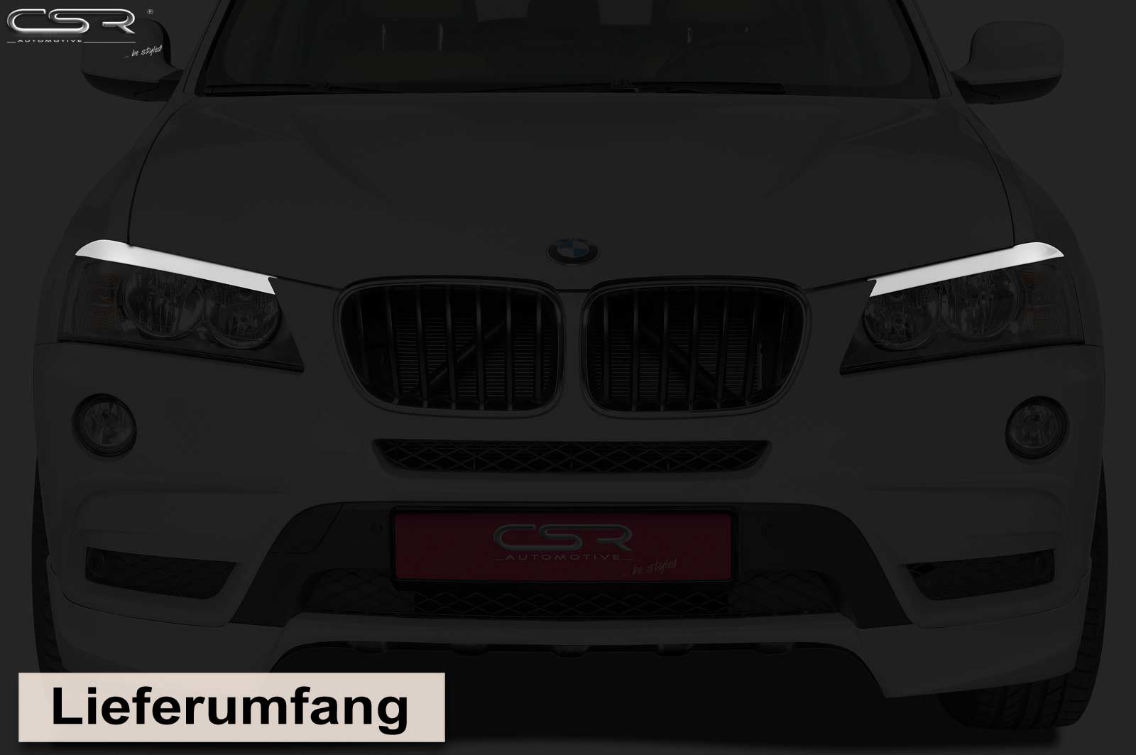 Scheinwerferblenden für BMW X3 F25 SB267