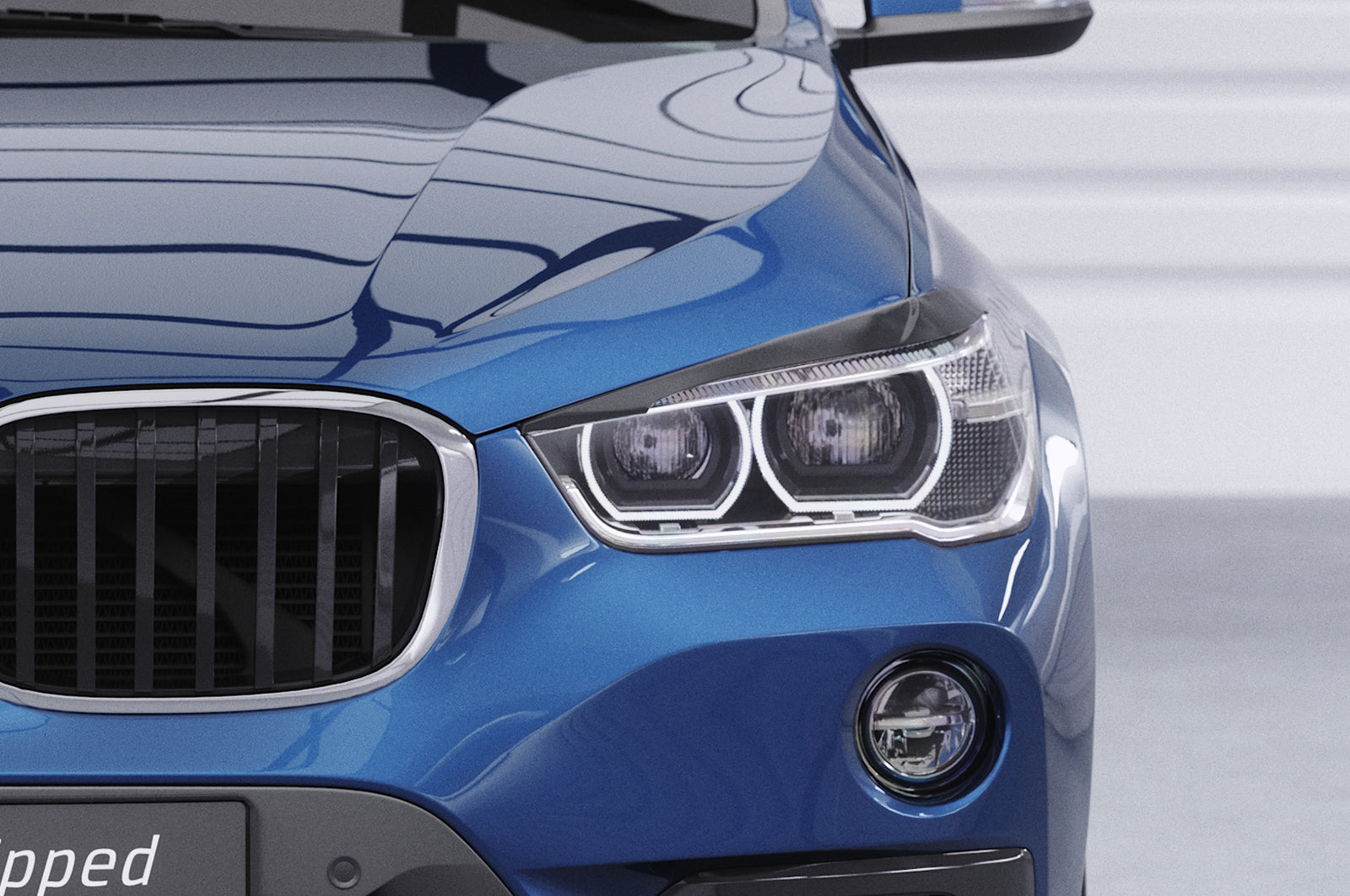 Scheinwerferblenden für BMW X1 F48 SB288