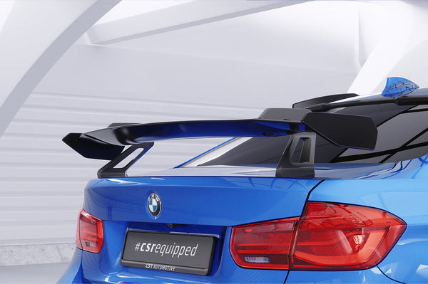 Schwanenhals Heckflügel mit ABE für BMW 3er F30 / M3 F80 Limousine SHF003-D01-F002-F-L
