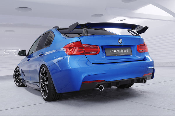 Schwanenhals Heckflügel mit ABE für BMW 3er F30 / M3 F80 Limousine SHF003-D01-F002-F-L