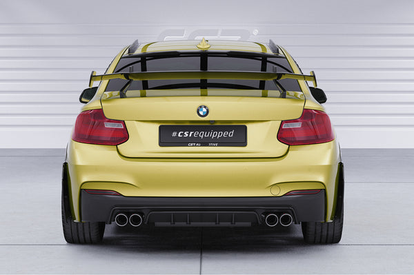 Schwanenhals Heckflügel mit ABE für BMW 2er/M2 F22/F23/F87 Coupe SHF011-D01-F002-F-L