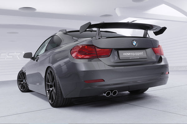 Schwanenhals Heckflügel mit ABE für BMW 4er F32 Coupe SHF015-D02-F002-C
