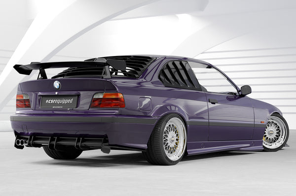 Schwanenhals Heckflügel mit ABE für BMW 3er / M3 E36 Coupe SHF019-D02-F003-F-L