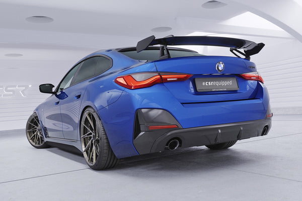 Schwanenhals Heckflügel mit ABE für BMW 4er / i4 G26 Gran Coupe SHF025-D01-F002-F-L