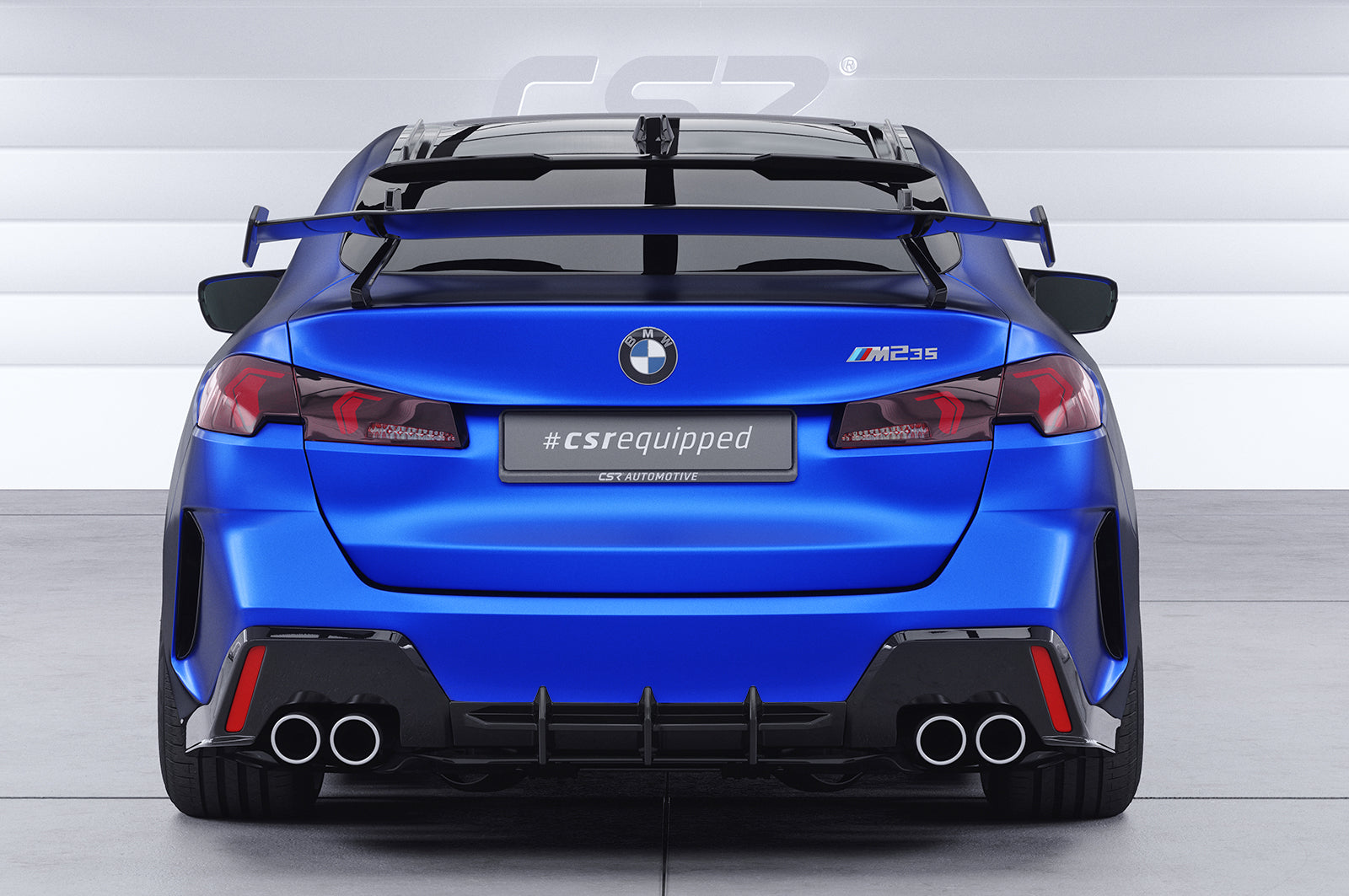 Schwanenhals Heckflügel mit ABE für BMW 2er F74 Gran Coupe SHF026-D01-F002-C