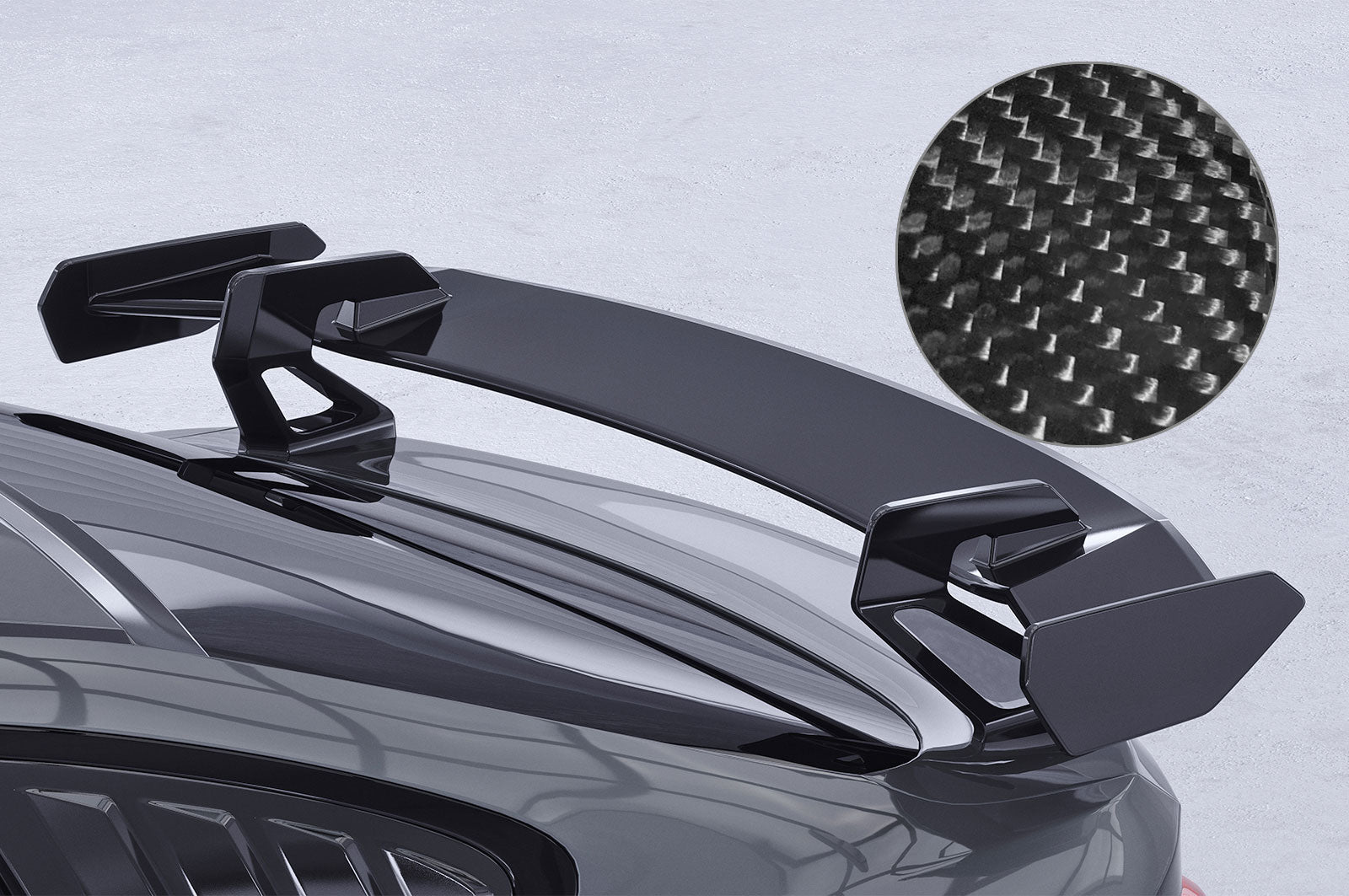 Schwanenhals Heckflügel mit ABE für BMW 4er F36 Gran Coupe SHF027-D01-F002-C