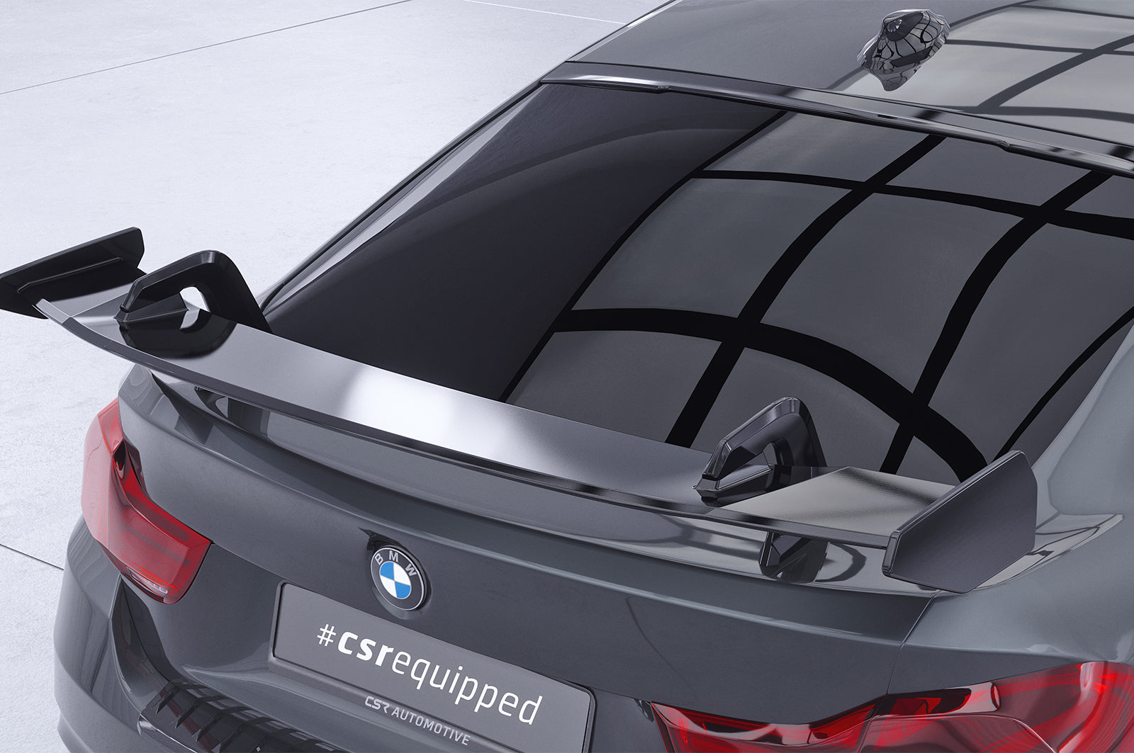 Schwanenhals Heckflügel mit ABE für BMW 4er F36 Gran Coupe SHF027-D02-F002-C