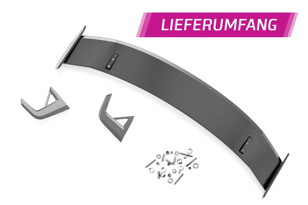 Schwanenhals Heckflügel mit ABE für BMW 3er E46 Coupe SHF038-D02-F003-F-L