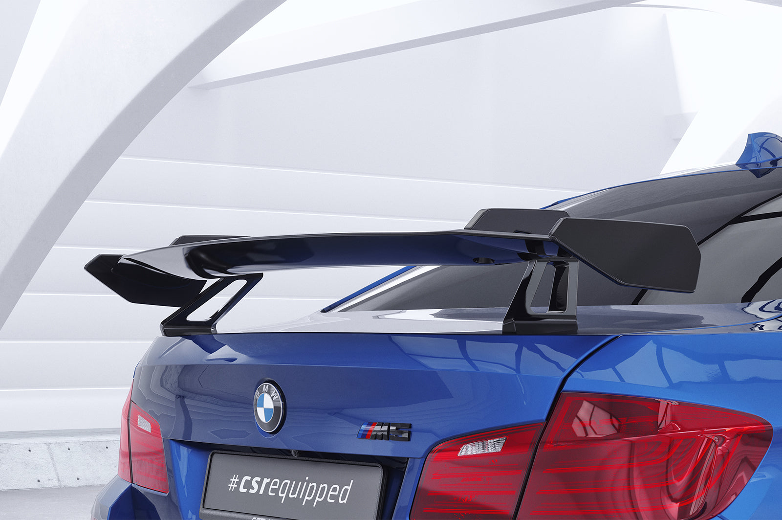Schwanenhals Heckflügel mit ABE für BMW 5er / M5 F10 Limousine SHF042-D02-F002-C