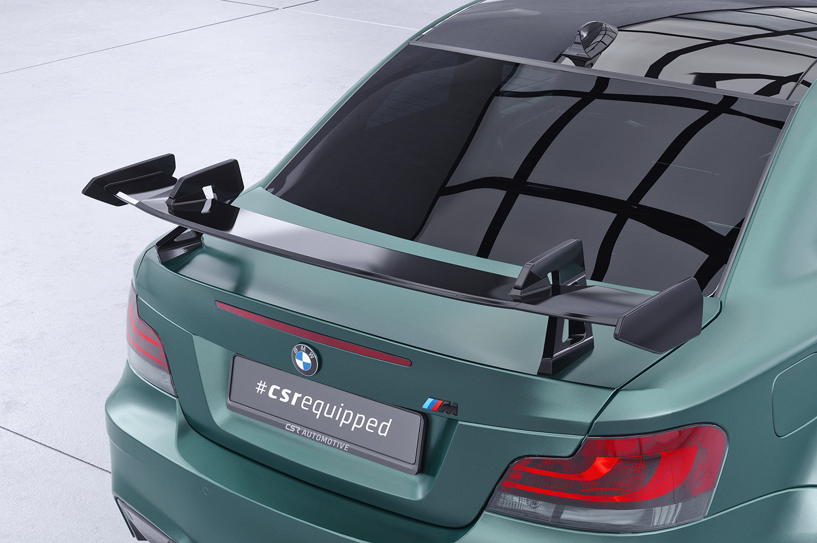 Schwanenhals Heckflügel mit ABE für BMW 1er / M1 E82 Coupe SHF043-D01-F002-C