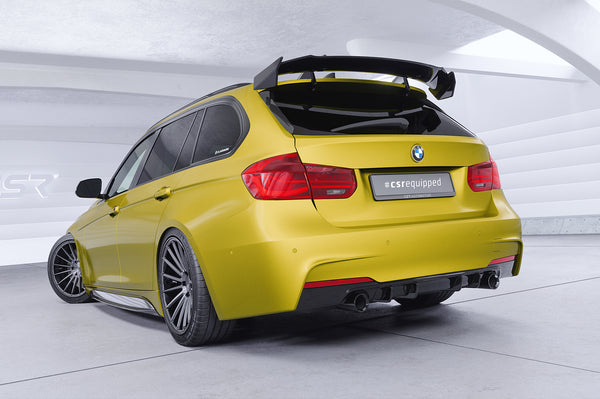 Schwanenhals Heckflügel mit ABE für BMW 3er F31 Touring SHF049-F004-F-L