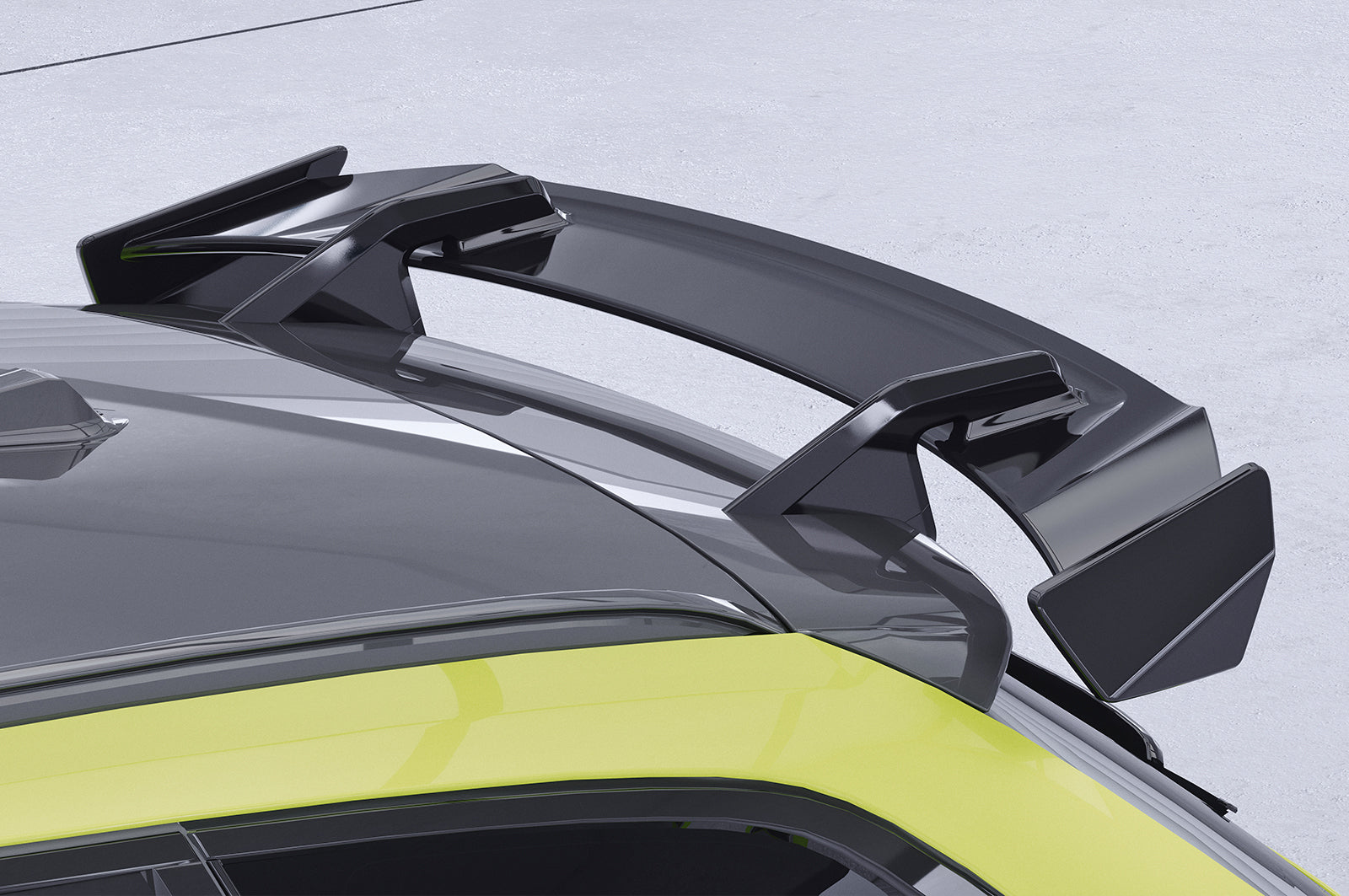 Schwanenhals Heckflügel mit ABE für BMW 3er G21/ M3 G81 Touring SHF053-F004-F-L