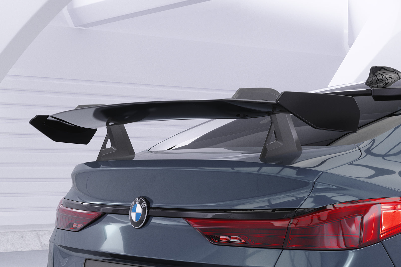 Schwanenhals Heckflügel mit ABE für BMW 2er F44 Gran Coupe SHF071-D02-F002-F-L