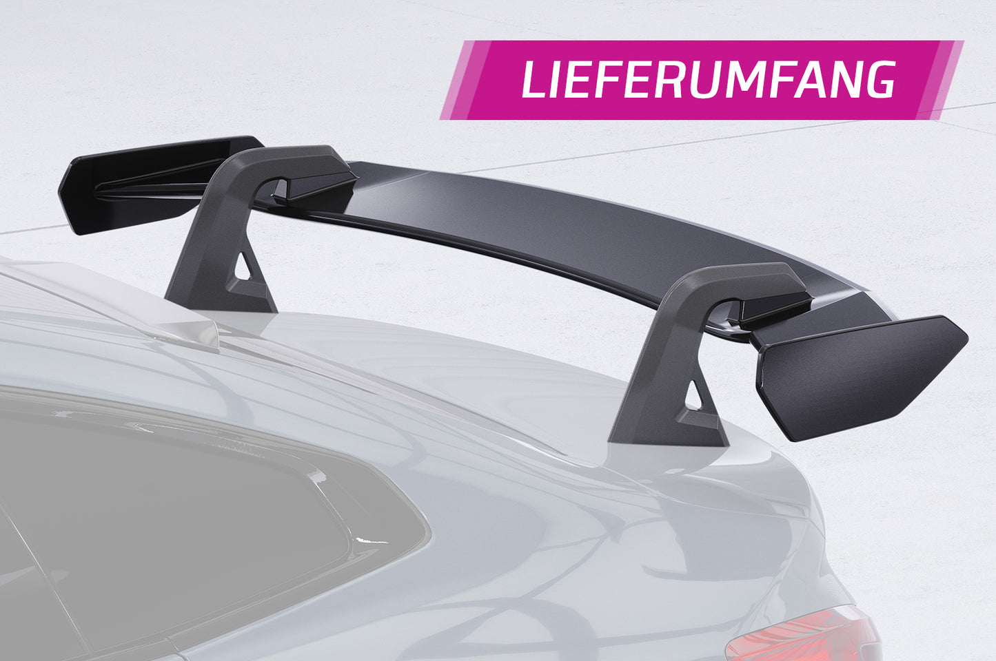 Schwanenhals Heckflügel mit ABE für BMW 2er F44 Gran Coupe SHF071-D02-F