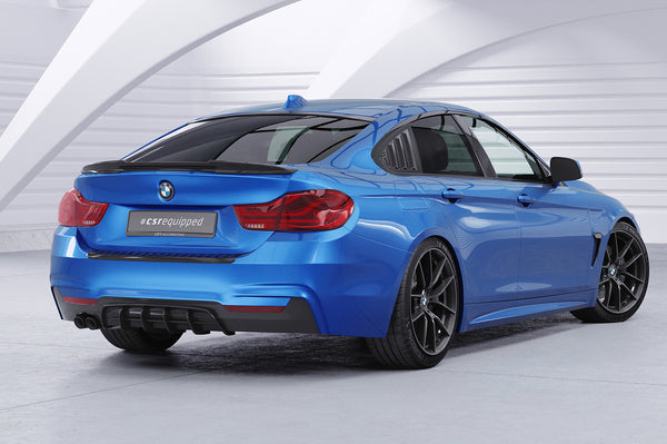 Seitenscheibenblenden mit ABE für BMW 4er F36 Gran Coupe SSB017