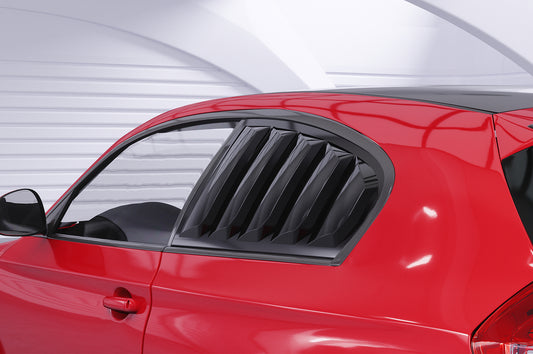 Seitenscheibenblenden mit ABE für BMW 1er E81 SSB022